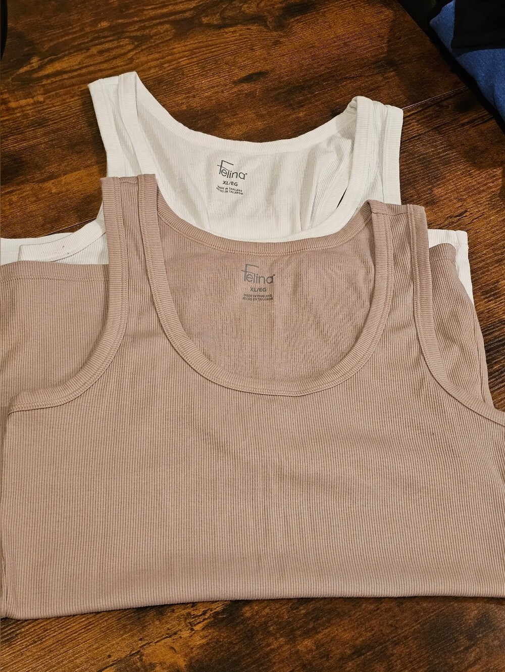 Felina Ribbed Tank Top Set